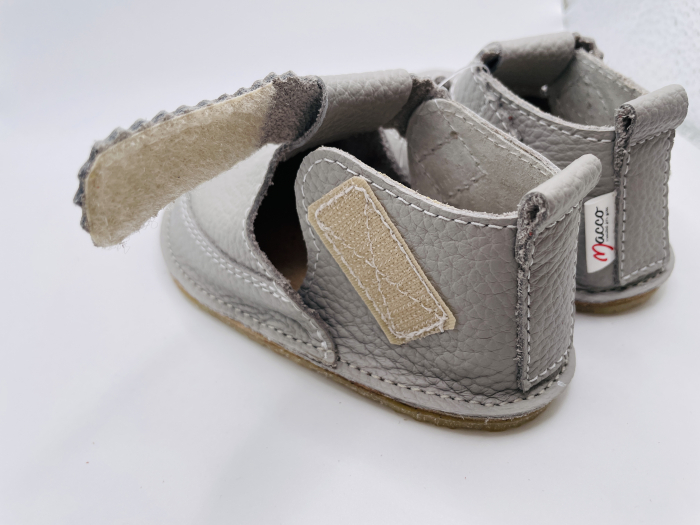 Pantofi copii piele naturala soft Grey [7]