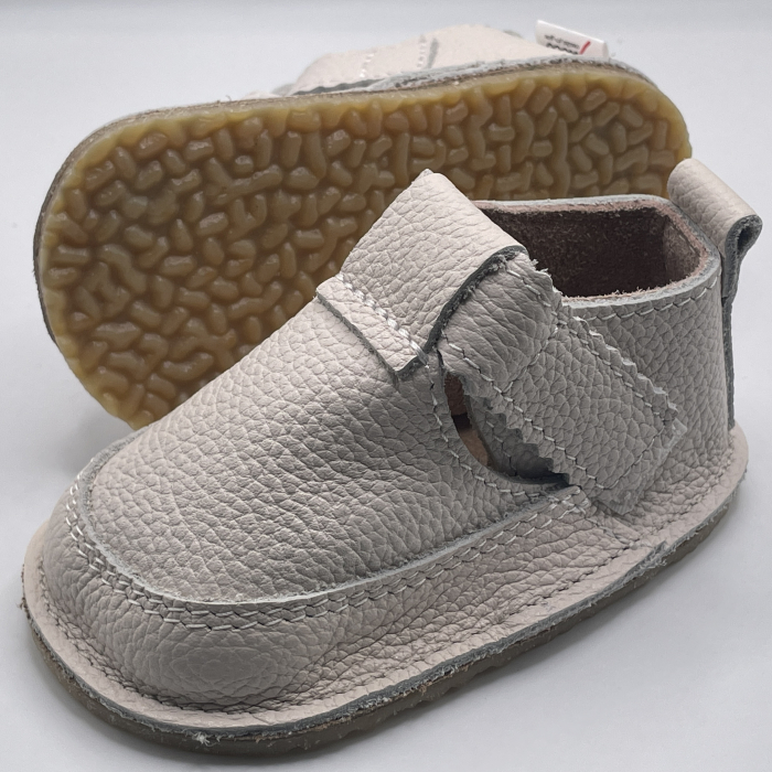 Pantofi Primii Pasi Piele Naturala Ivoire [3]