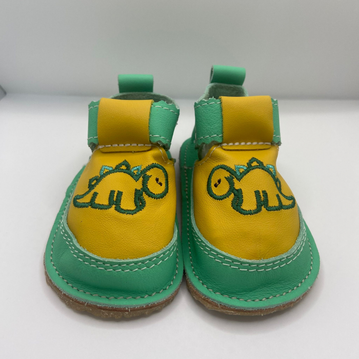 Pantofi Primii Pasi piele naturala Dino [2]