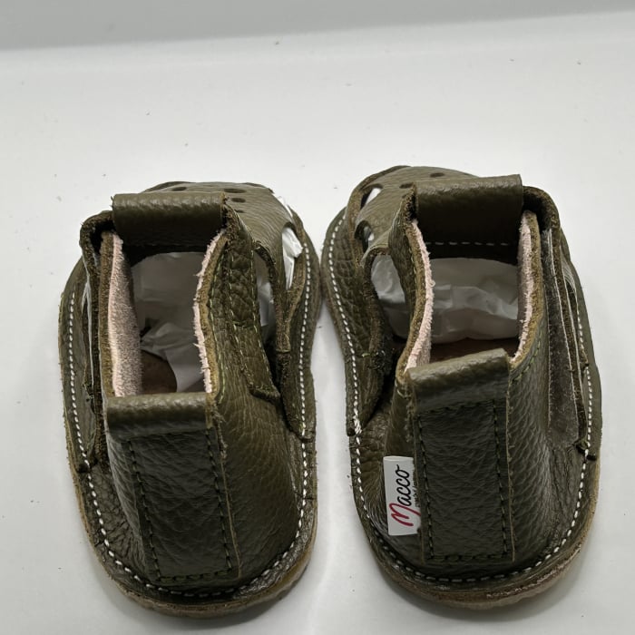 Sandale copii piele naturala Army [4]