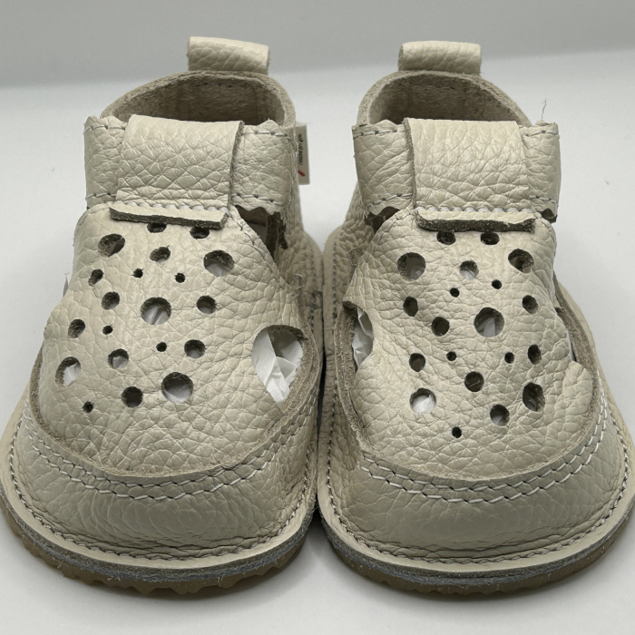 Sandale Barefoot piele naturala Ivoire [3]