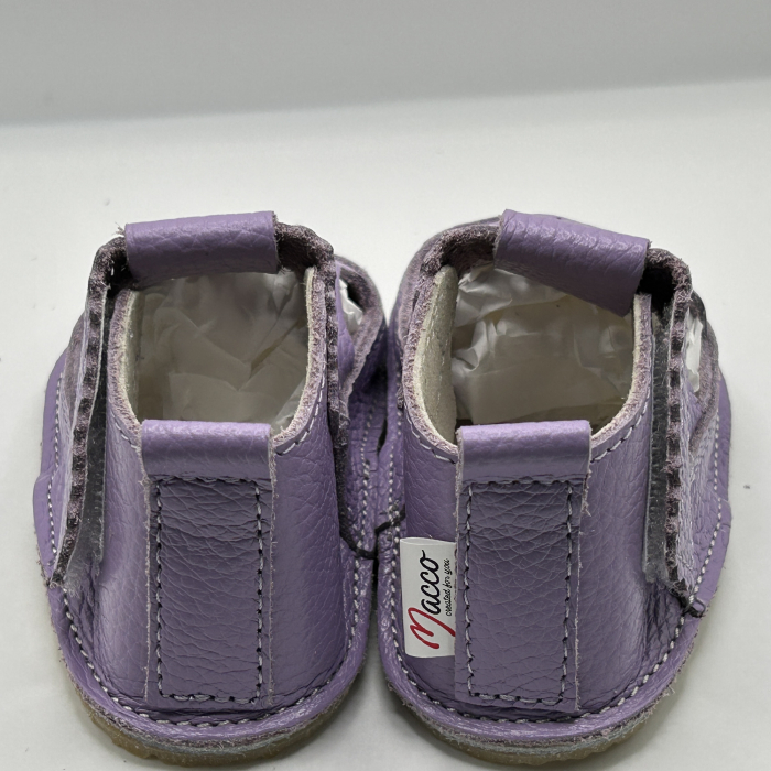 Sandale Barefoot Copii piele naturala Lavender [4]