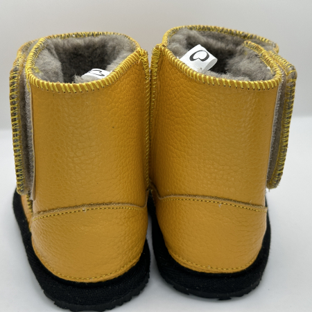 Cizme Copii Piele Naturala All Yellow [3]