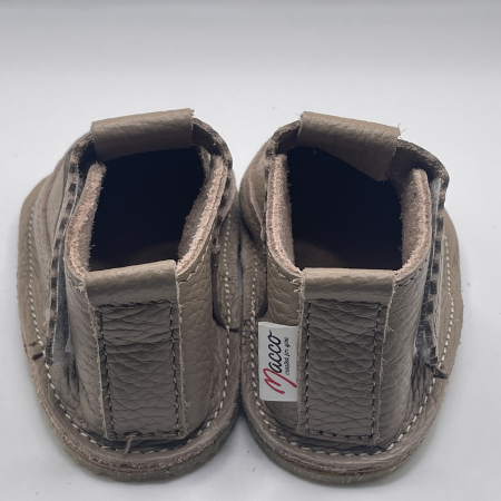 Pantofi Primii Pasi Piele Naturala All Beige [3]