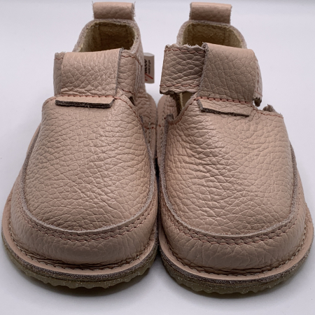 Pantofi Primii Pasi Piele Naturala Roz Pudra [2]