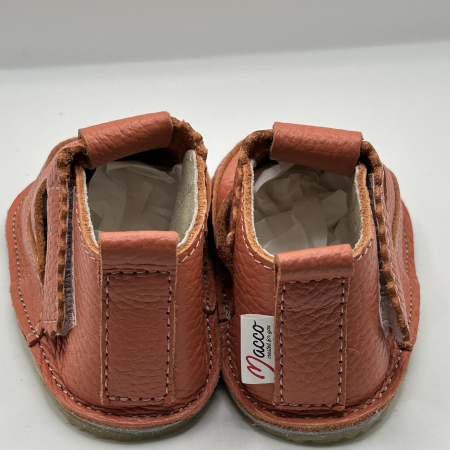 Pantofi Primii Pasi Piele Naturala Coral [3]