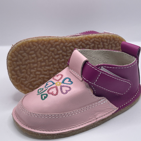 Pantofi Primii Pasi piele naturala Floare [1]