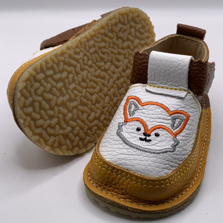 Pantofi Primii Pasi Piele Naturala Fox [1]