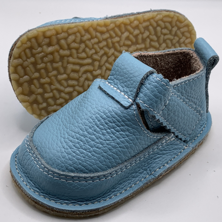 Pantofi Primii Pasi piele naturala Bleu Ciel [1]