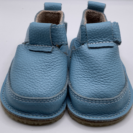 Pantofi Primii Pasi piele naturala Bleu Ciel [2]