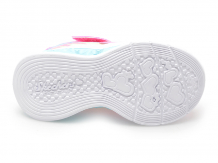 Pantofi sport fete Skechers Flutter Heart cu LED [3]