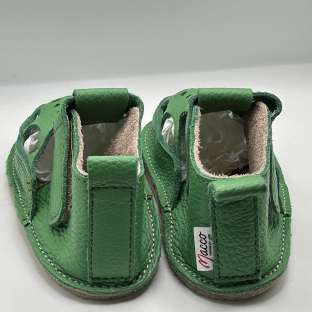 Sandale Barefoot copii piele naturala All Green [3]