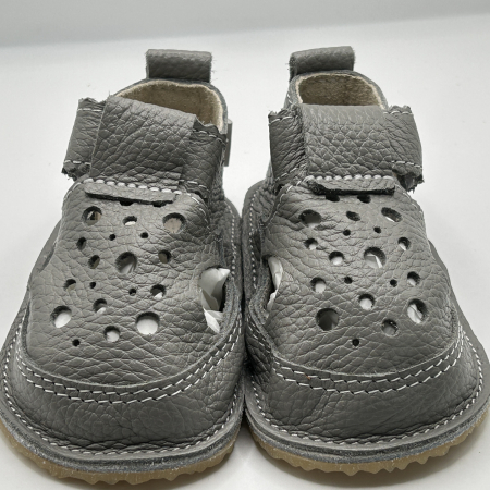 Sandale Barefoot  piele naturala All Grey [2]