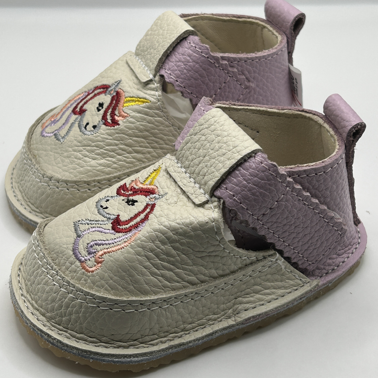 Pantofi Primii Pasi Piele Naturala Unicorn