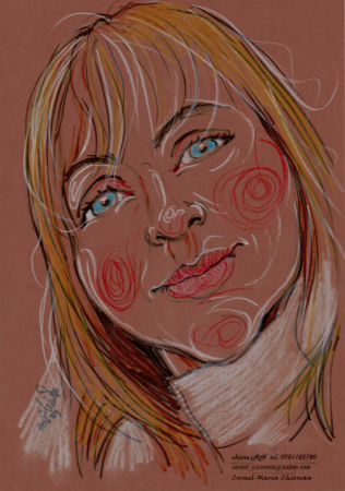 Portrete si Caricaturi - portret-personalizat-rapid-dupa-fotografie