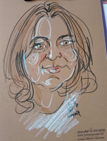 Portrete si Caricaturi - portret-rapid-fata-in-fata