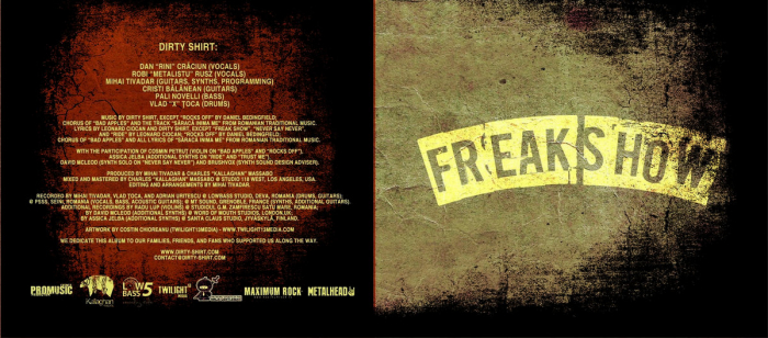 Freak Show (2013) – CD - Digipack [4]