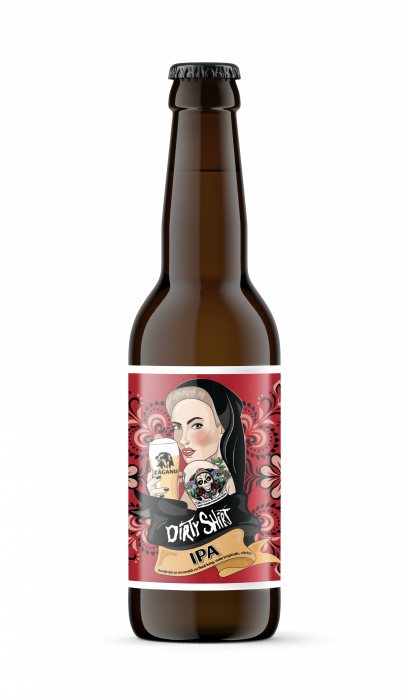 12 Pack Bere India Pale Ale Zaganu by Dirty Shirt- 330ml - Zăganu [2]
