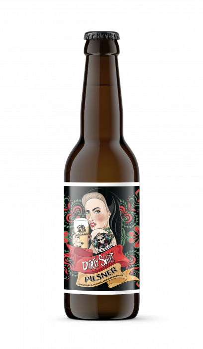 12 Pack Bere Pilsner Zaganu by Dirty Shirt- 330ml [2]