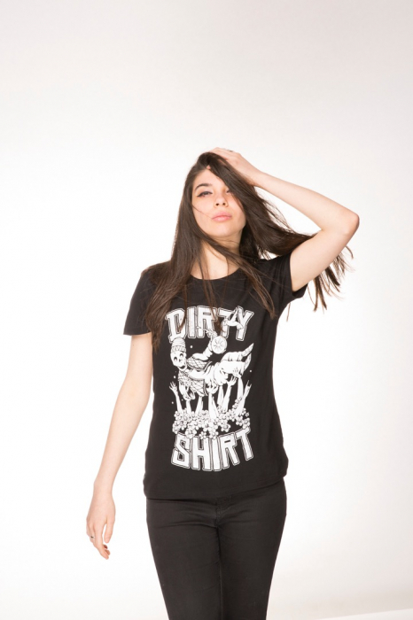 Tricou Girly Dirty Crowdsurfing - Sol`s [1]