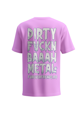 Tricou Dirty Shirt Fur-Ever Friends Pink [1]