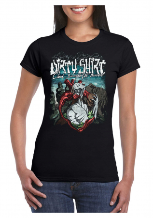 Tricouri si Topuri - Tricou Girlie Dirty Shirt Norocu