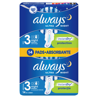 Absorbante, Always, Ultra Night, Marimea 3, 14 buc [2]