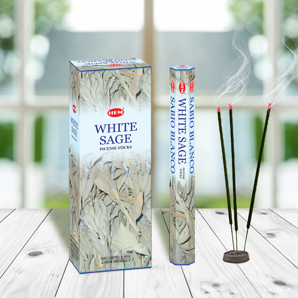Betisoare Parfumate, Hem, White Sage, 1 set x 20 buc [2]