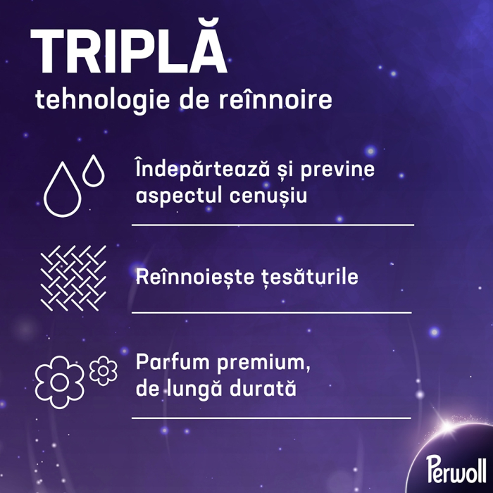 Detergent Rufe Lichid, Perwoll, Light Color, 3 L, 60 Spalari [4]