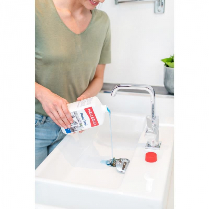 Gel Pentru Desfundarea Tevilor De Scurgere, MELLERUD, 1L [2]