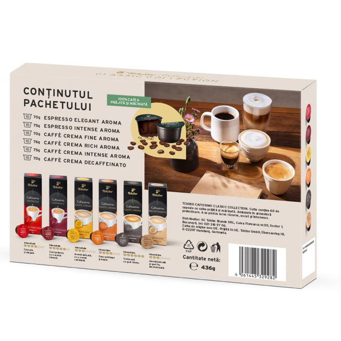 Pachet Promo, Capsule Cafea, Tchibo, Cafissimo, Classic Collection, 60x8g [2]