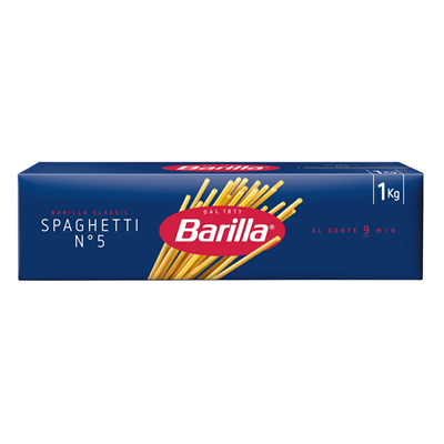 Paste Spaghetti Nr. 5, Barilla, 1kg [2]