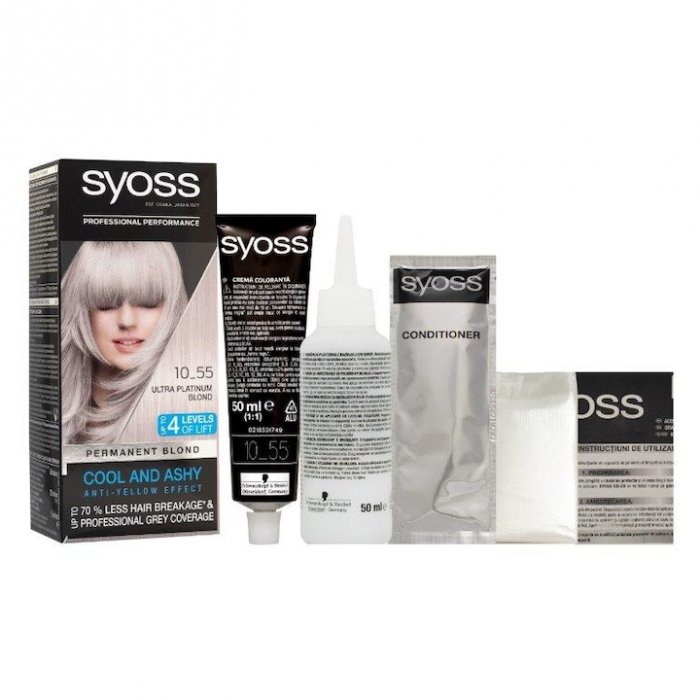 Vopsea De Par Permanenta, Syoss, Ultra Platinum Gold, 115 ml [2]