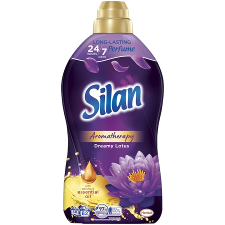 Detergenti - Balsam Pentru Rufe, Silan, Dreamy Lotus, 1.34 L, 62 Spalari