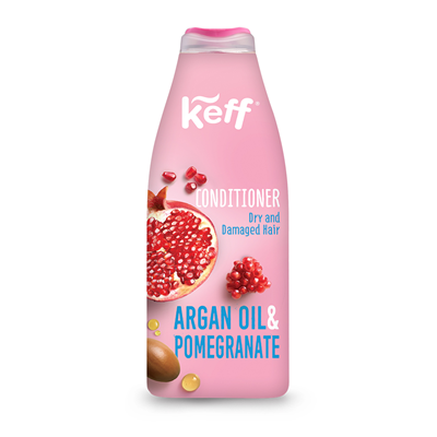 Ingrijire pentru el - Balsam De Par, Keff, Argan Oil & Pomegranate, 500 ml