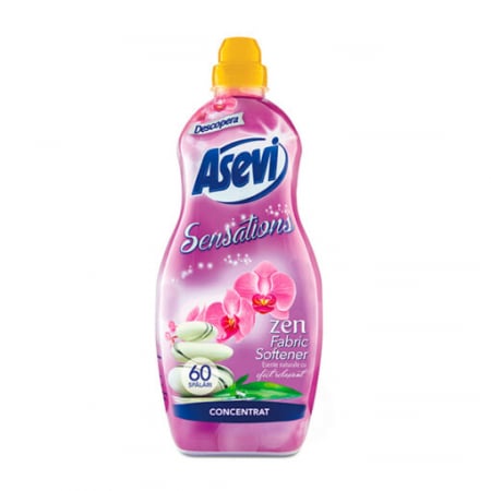 Detergent si balsam rufe - Balsam De Rufe, Asevi, Sensations Zen, 1.5L, 60 Spalari