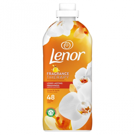 Detergent si balsam rufe - Balsam Pentru Rufe, Lenor, Orchid & Vanilla, 1.20 L, 48 Spalari