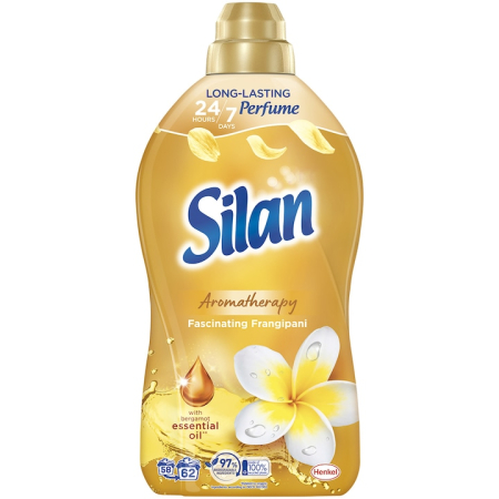Detergenti - Balsam Pentru Rufe, Silan, Fascinating Frangipani, 1.34 L, 62 Spalari