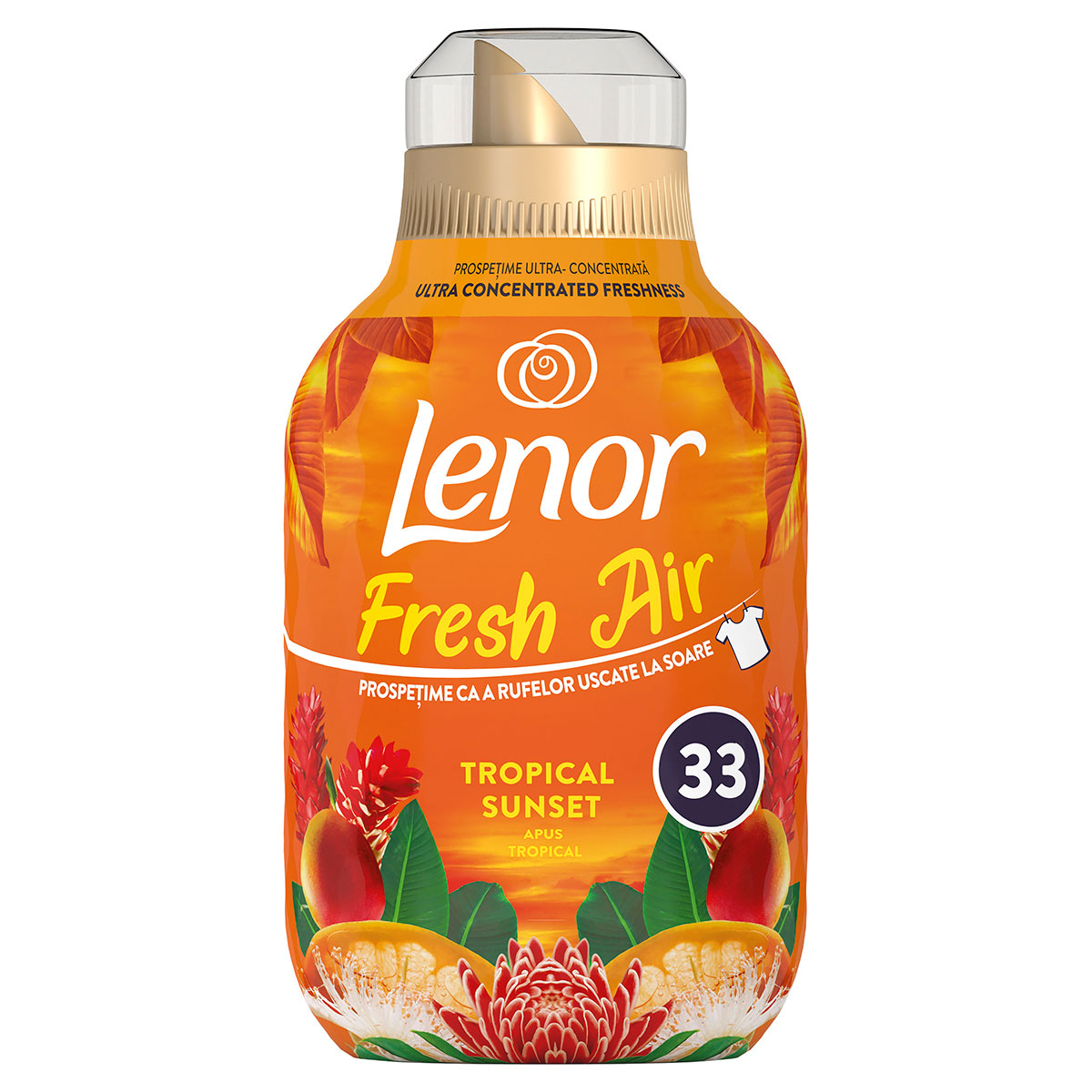 Detergent si balsam rufe - Balsam Rufe, Lenor, Tropical Sunset, 462 ml