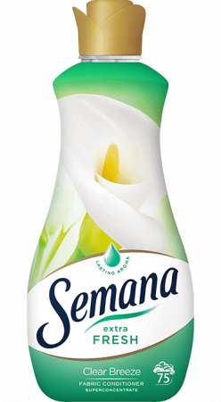 Detergent si balsam rufe - Balsam Rufe, Semana, Extra Fresh, Clear Breeze, 1.5 L, 75 Spalari