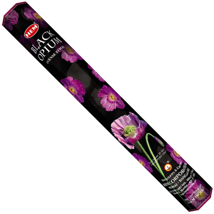 Aromaterapie - Betisoare Parfumate, Hem, Black Opium, 1 set x 20 bucati