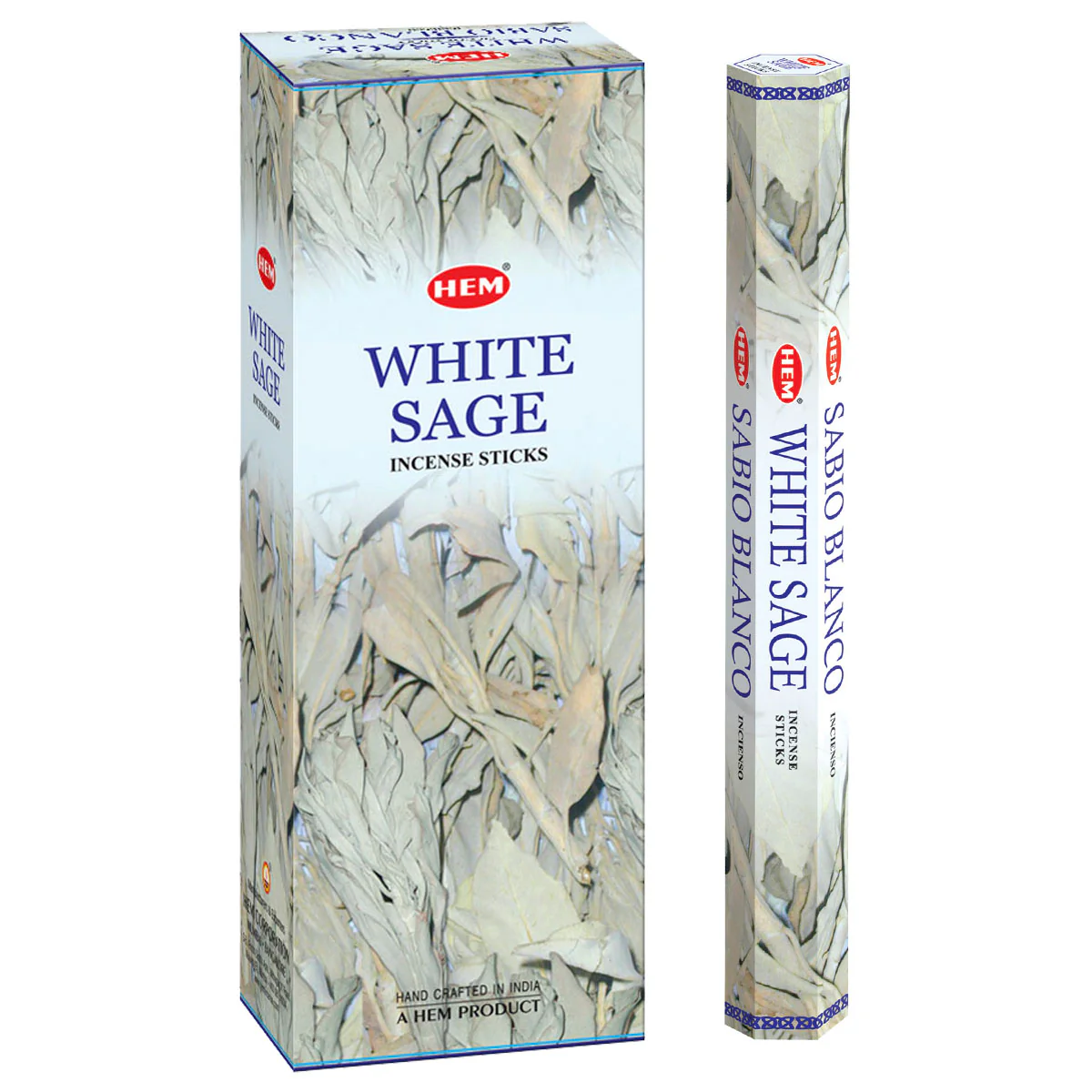 Aromaterapie - Betisoare Parfumate, Hem, White Sage, 1 set x 20 buc