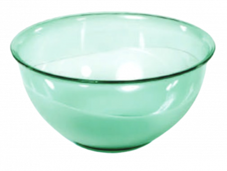 Accesorii bucatarie - Bol Cristal, Sterk, Verde, 165 x 165 x 80 mm