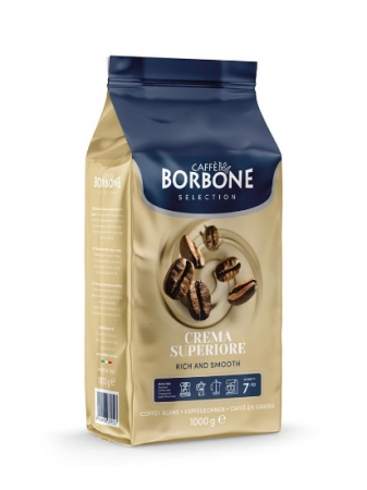 Cafea boabe - Cafea Boabe, Borbone, Crema Superiore Beans, 1 kg