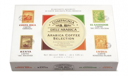 Bacanie - Cafea Macinata, Compagnia Dell'Arabica, Coffee Selection, 4 x 125g