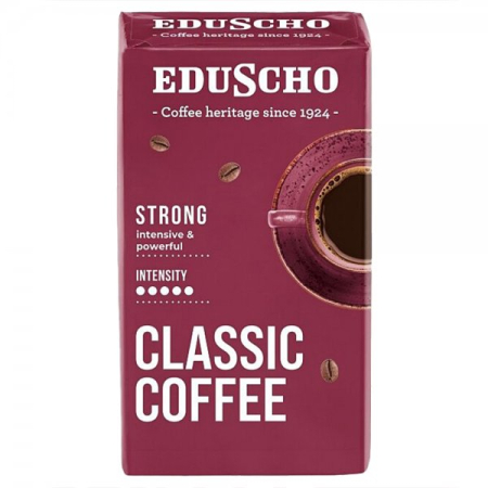 Cafea macinata - Cafea Prajita si Macinata, Eduscho Strong, 250g