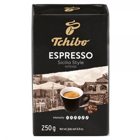 Cafea Prajita si Macinata, Tchibo Espresso Sicilia, 250g [0]