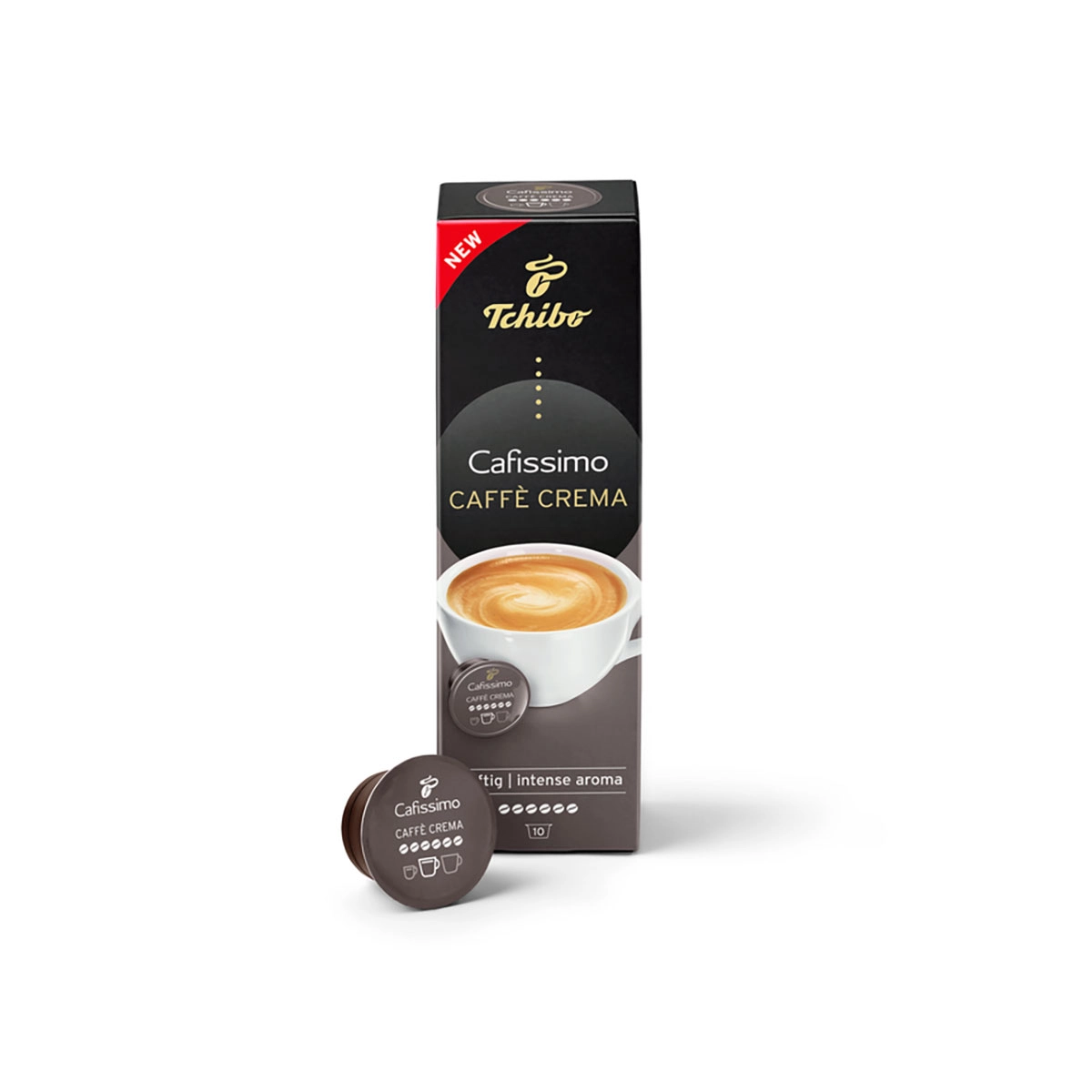 Cafea si ceai - Capsule Cafea, Tchibo, Cafissimo, Cafe Crema Intense, 80g