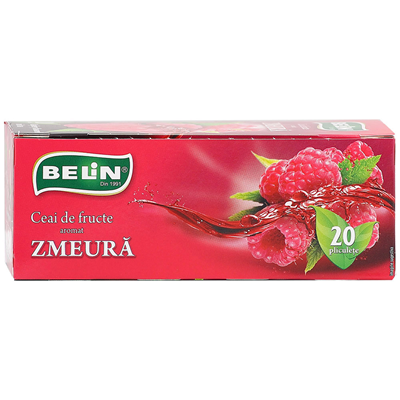 Cafea si ceai - Ceai Zmeura, Belin, 40g