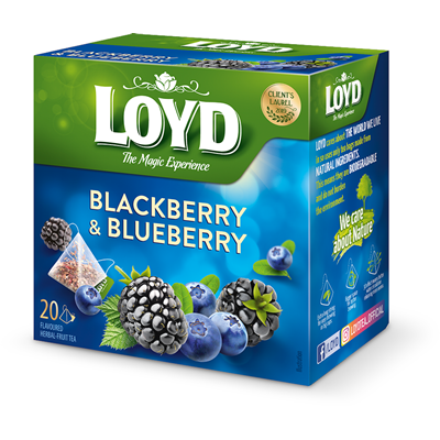 Cafea si ceai - Ceai Mure si Afine, Loyd, 40g